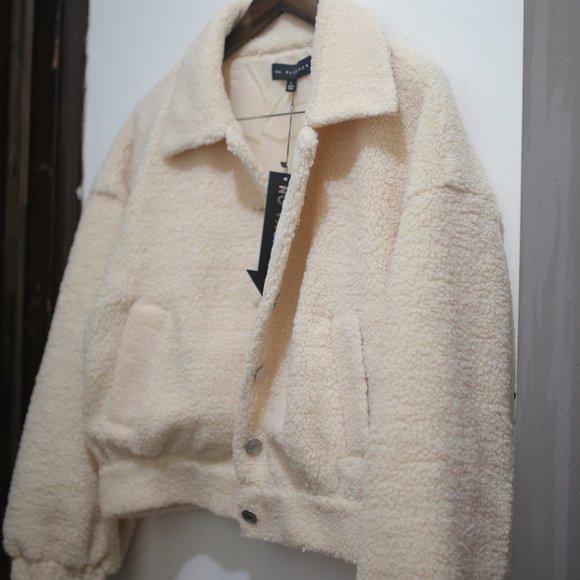 NWT Sherpa Vanilla Jacket Doll's KIll brand. - Picture 8 of 11